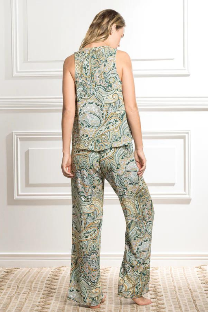Paisley Mimosa Sleep Pant Set