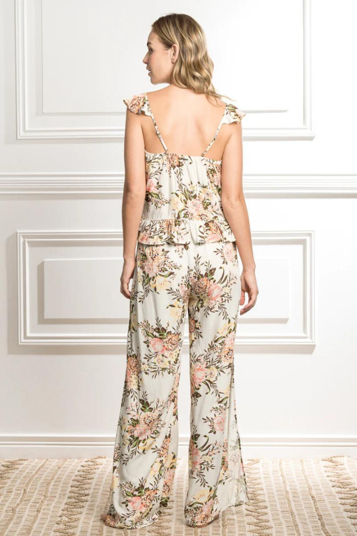 Flowery Harper Sleep Pant Set