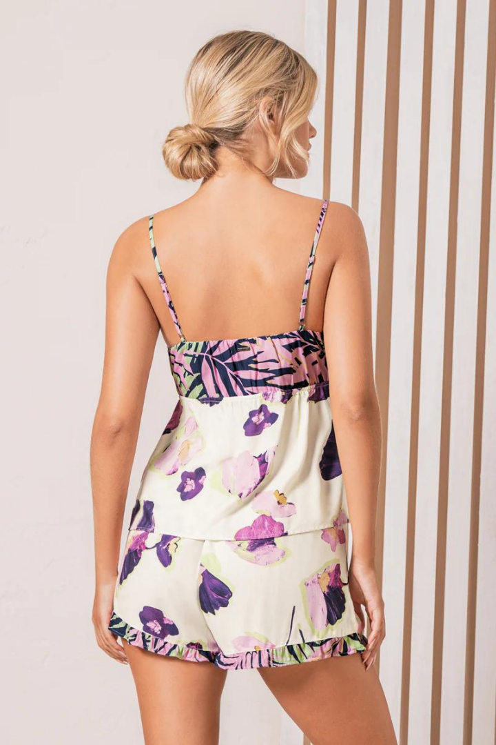 Floating Floral Layla Sleep Short Set