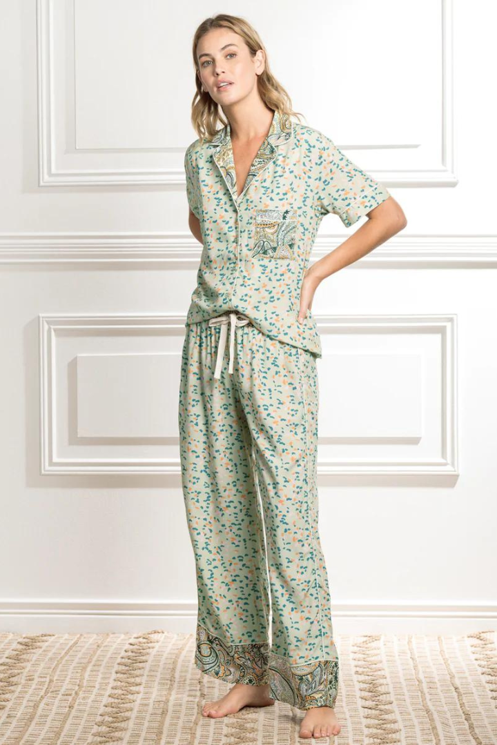 Opal Kameli Sleep Pant Set