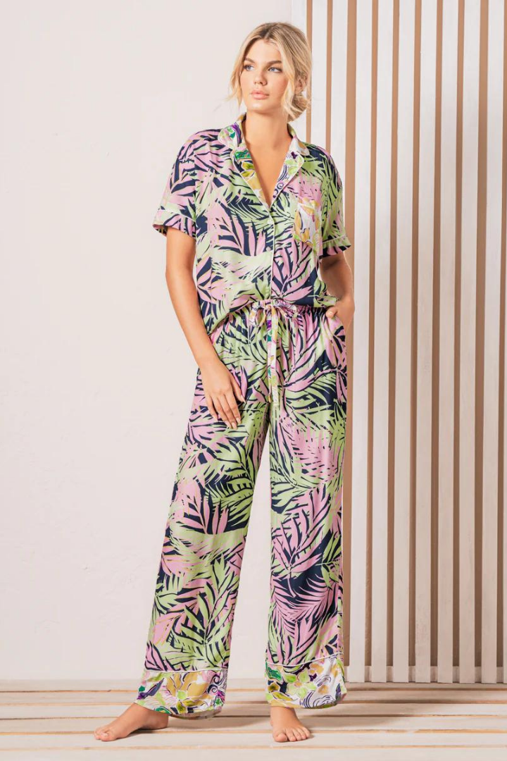 Dancing Palms Kameli Sleep Pant Set