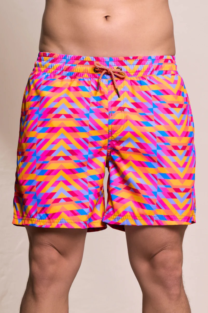 Chevron Sailor Sporty Shorts