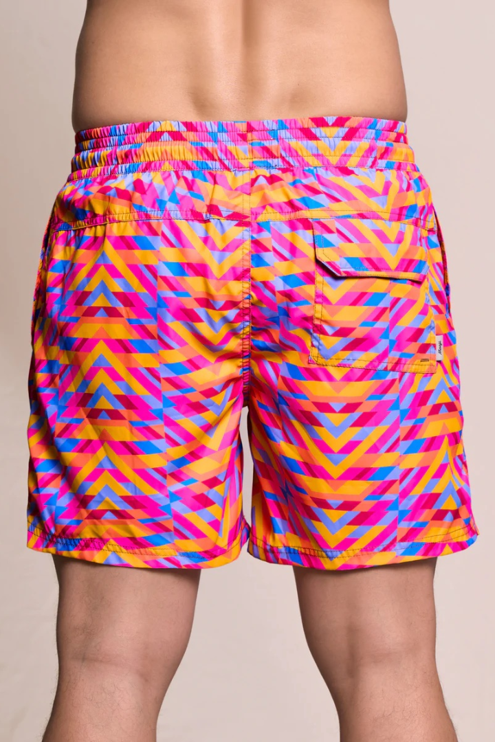 Chevron Sailor Sporty Shorts
