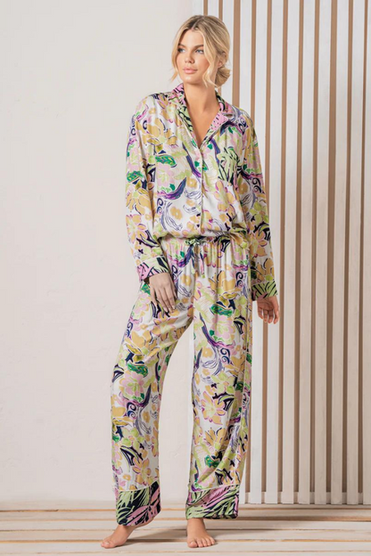 Botanic Pop Rocks Dandelion Sleep Pant Set